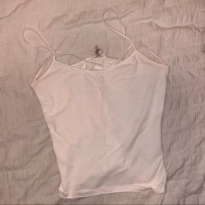 Spaghetti strap crop top